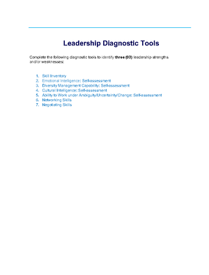 Leadership A2 - BUSM4194 Leadership ASSESSMENT 2: Leadership Research ...