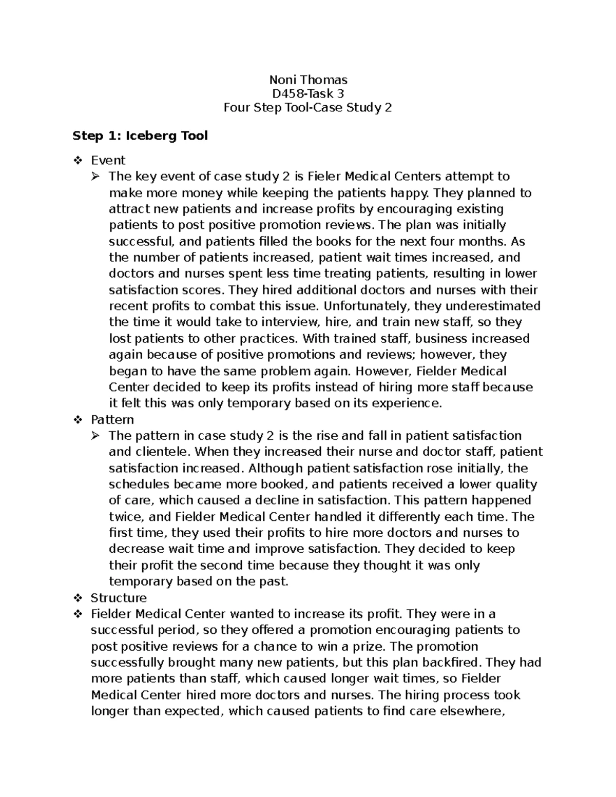 D458 Task 2 - Case Study on Temporary Shelters & Homelessness Solutions ...