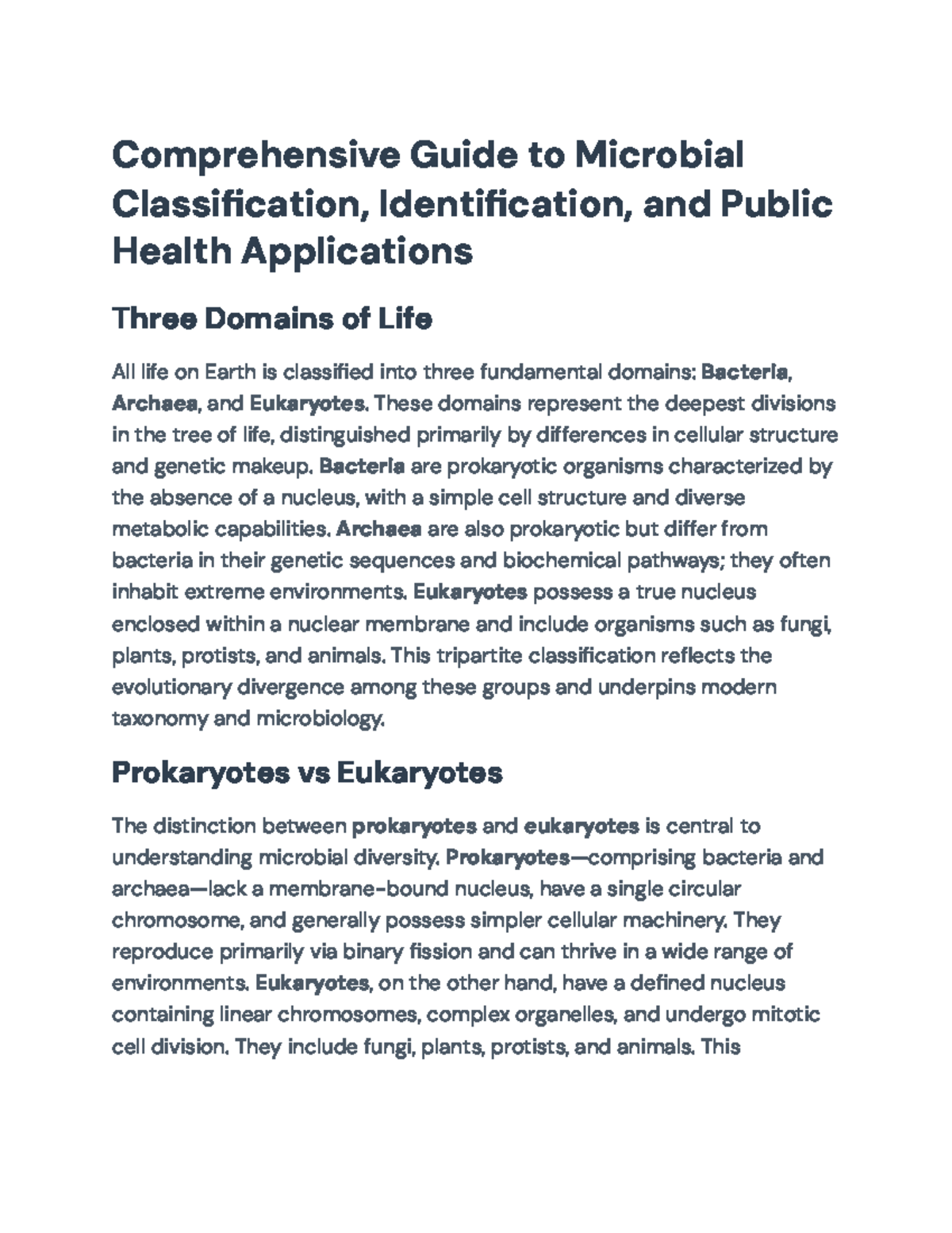 Comprehensive Guide to Bacterial Taxonomy and Identification Methods ...