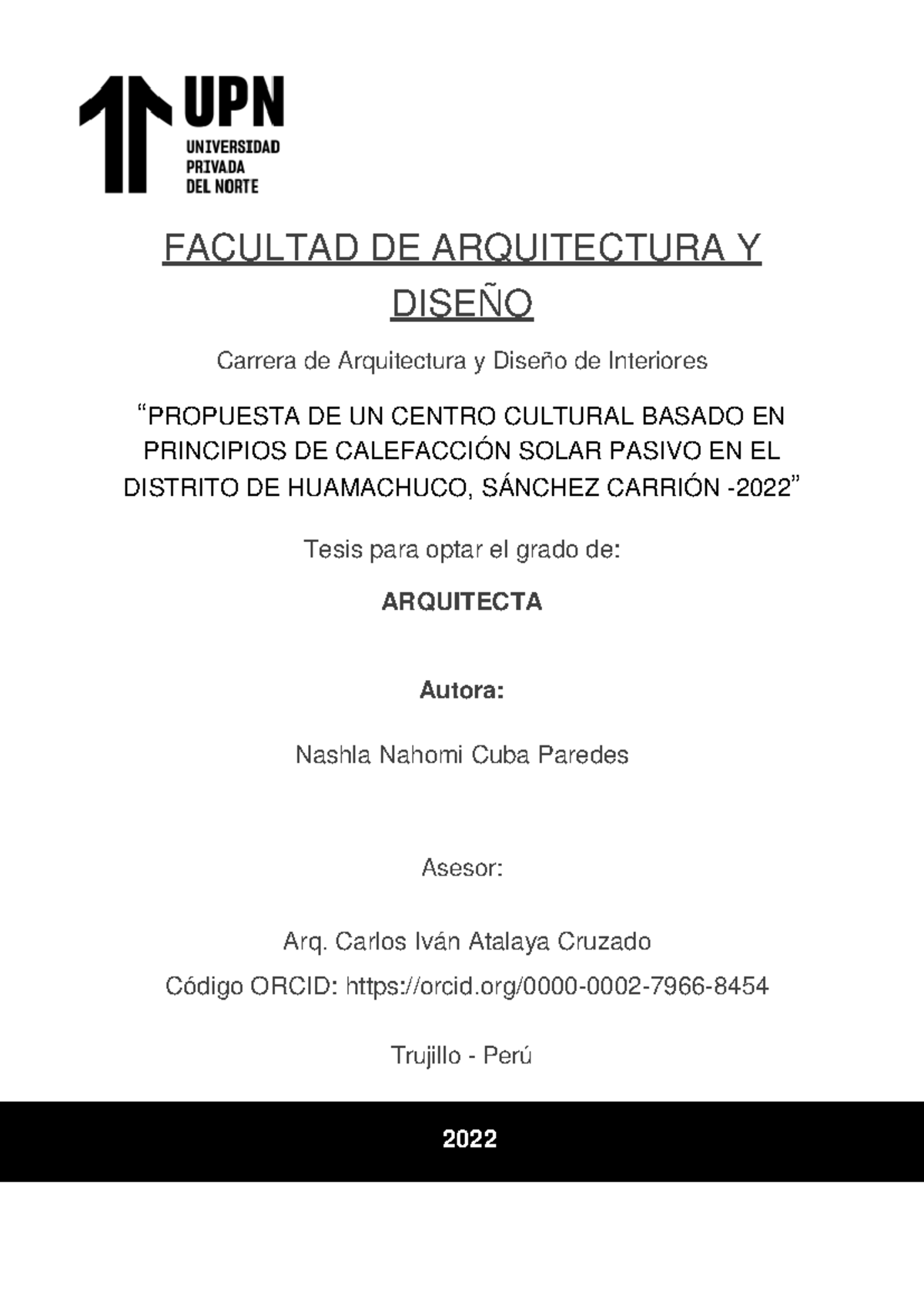 Tesis de Arquitectura: Centro Cultural con Calefacción Solar Pasiva ...