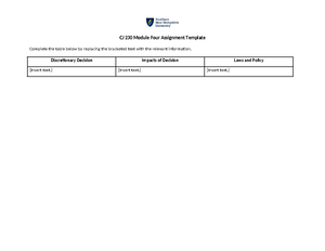 CJ 140 Module Two Assignment Template - CJ 140 Module Two Assignment ...