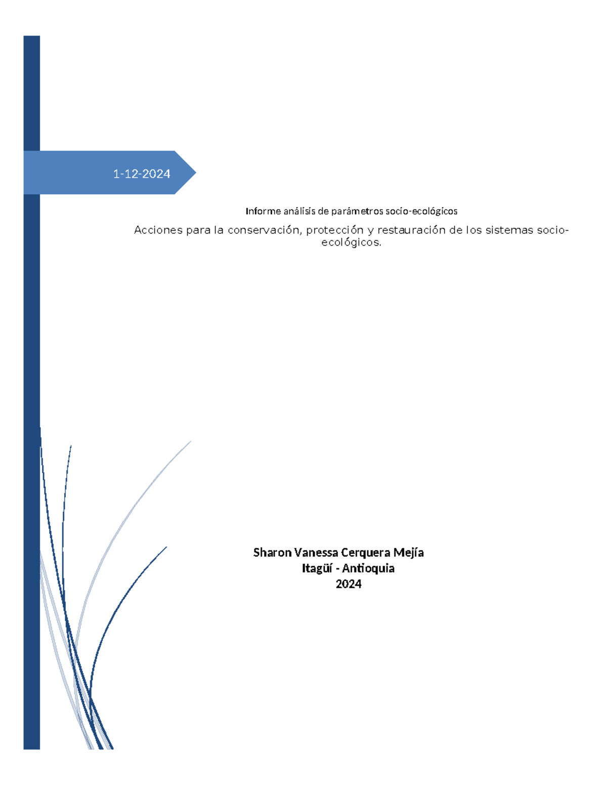 IE-AA1-EV02 - Informe Análisis de Parámetros Socio-Ecológicos - Document Preview