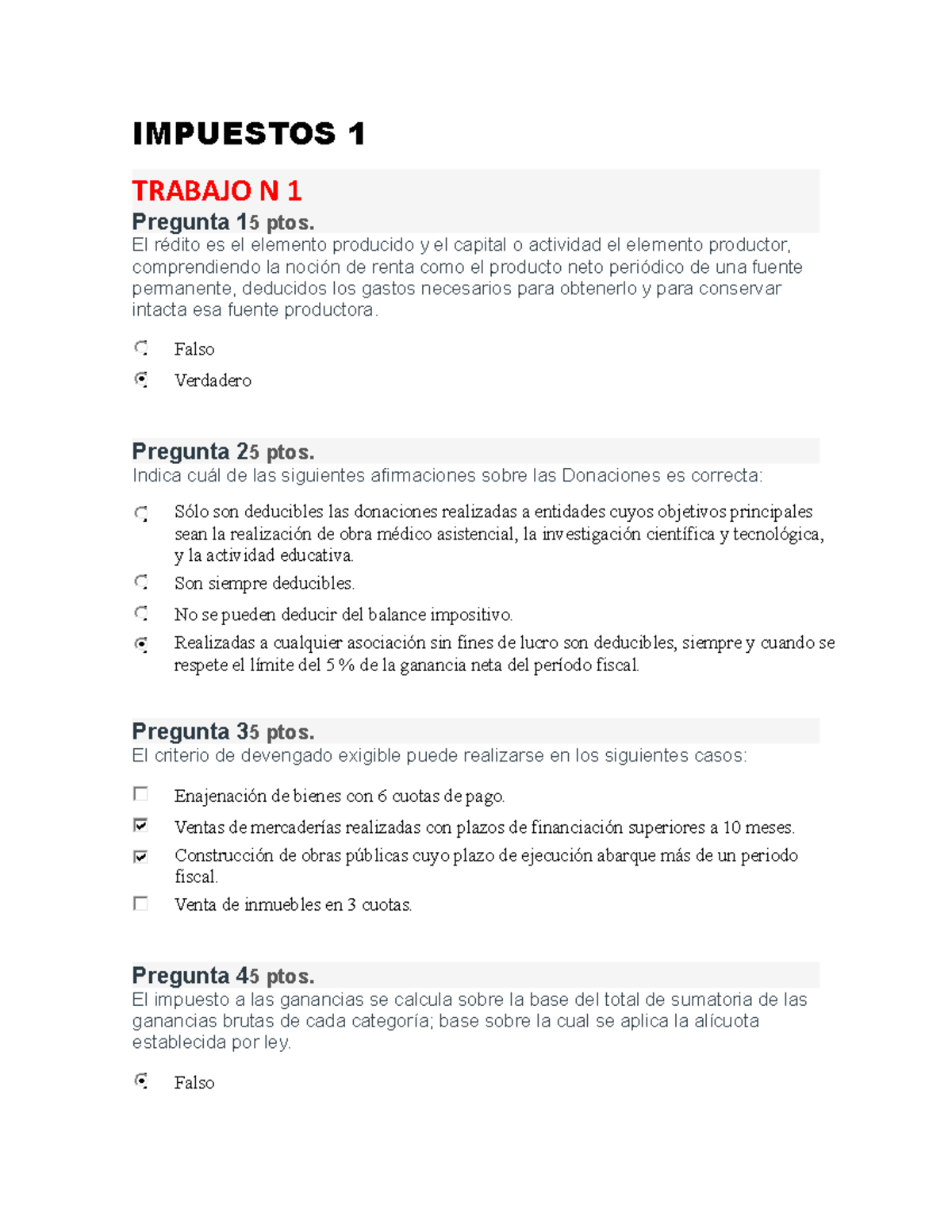 TP 1 2 Y 3 Impuestos I - Guía de Estudio Completa de Módulos 1 a 3 ...