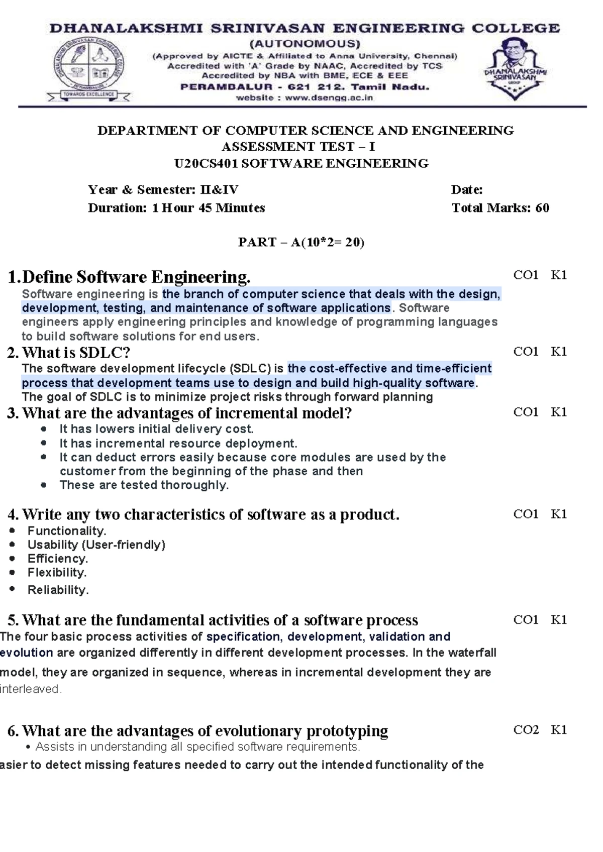 C Programming Fundamentals: Unit I Notes - Studocu