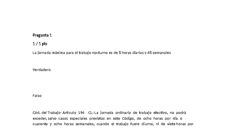 Examen de Derecho Laboral 2 - Unidad II: Preguntas y Respuestas - Studocu