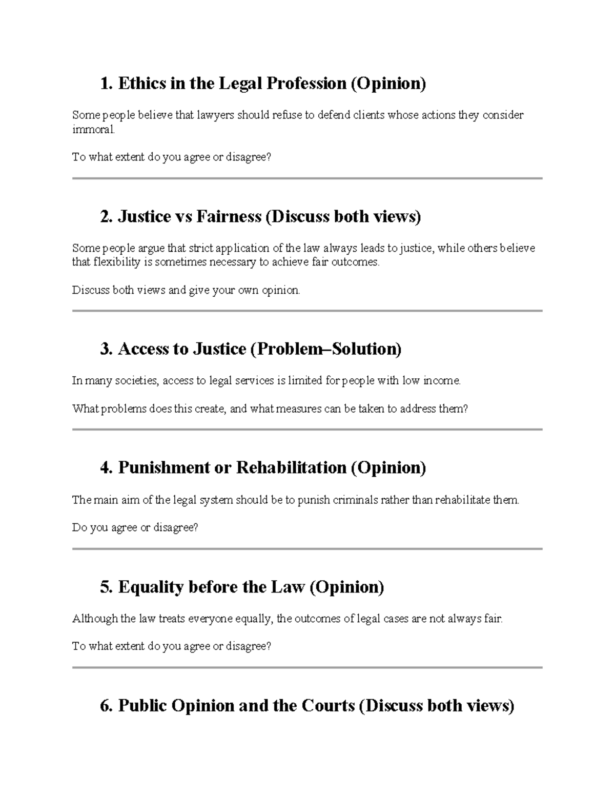 Legal Ethics and Challenges: Essays on Justice, Fairness, and Dilemmas ...