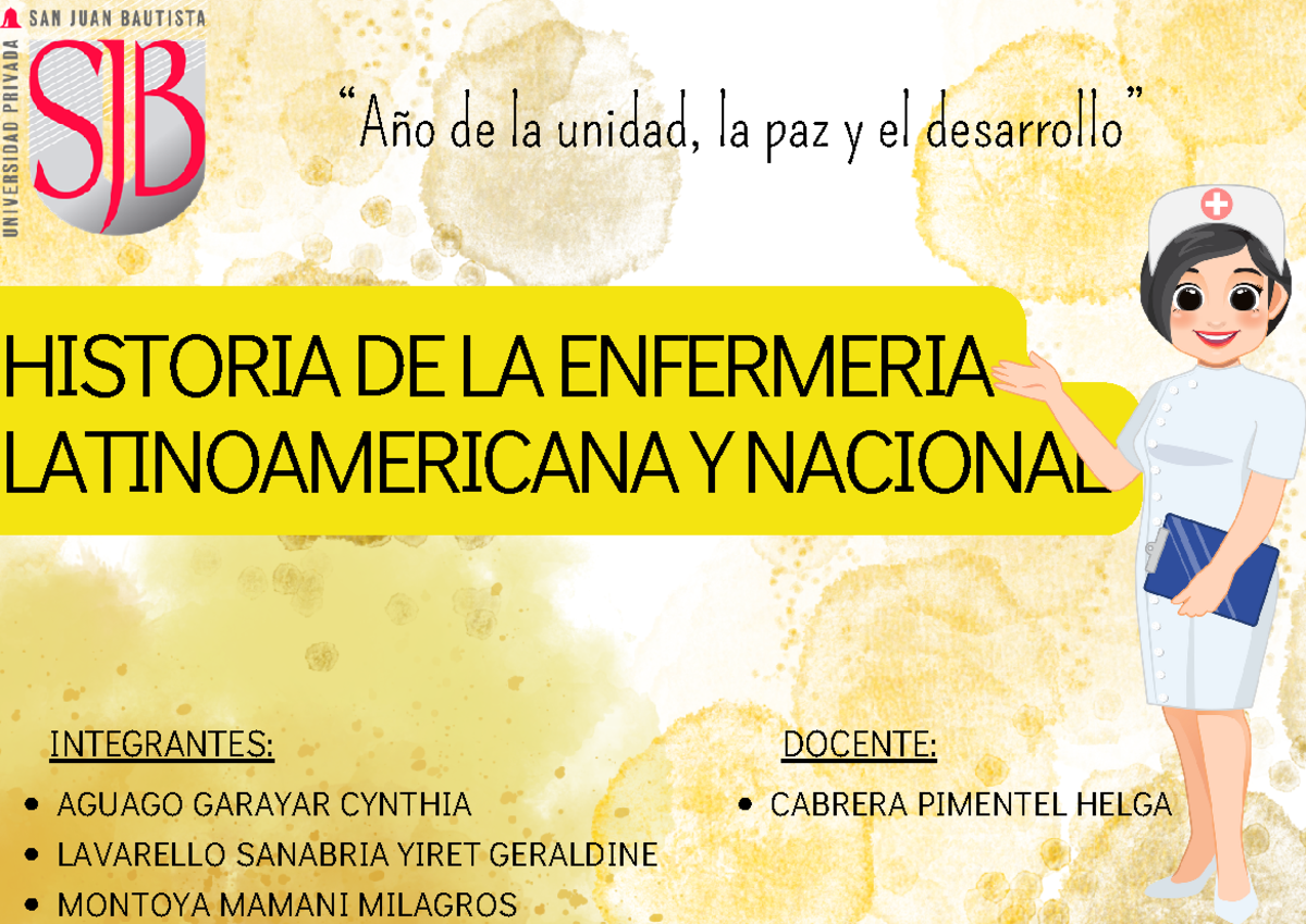 Historia de la Enfermería en América Latina y Desarrollo Nacional - Studocu