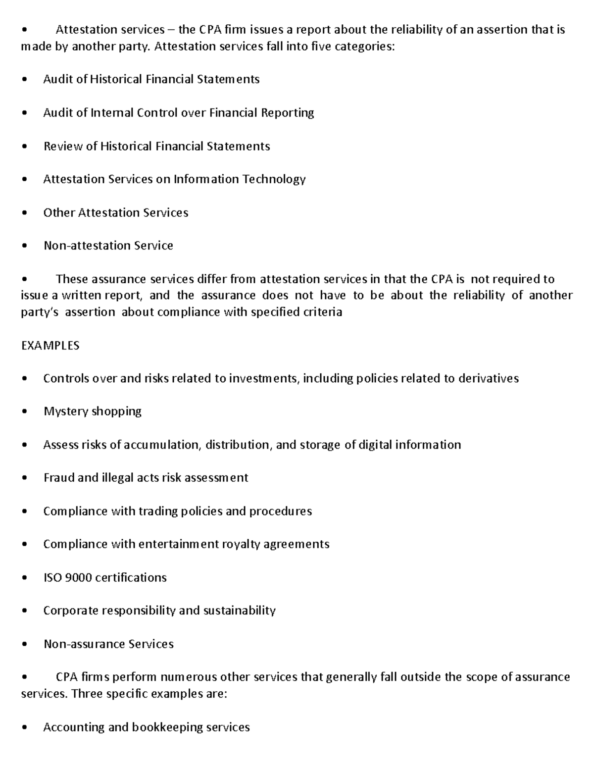 Attestation Services Overview: Types & Examples (Course Code: ATTEST-2 ...