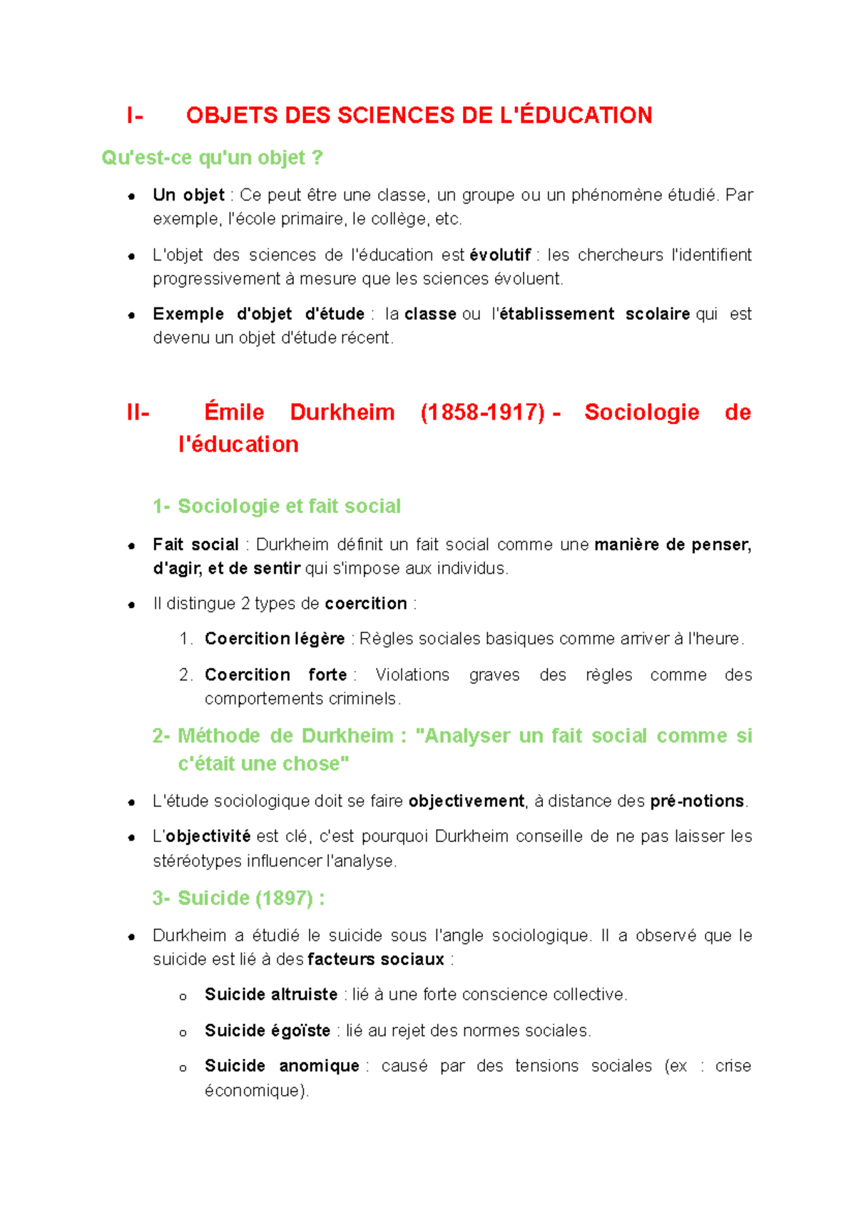 Cours OSEF - Semestre 2 : Inégalités Sociales et Éducation - Studocu