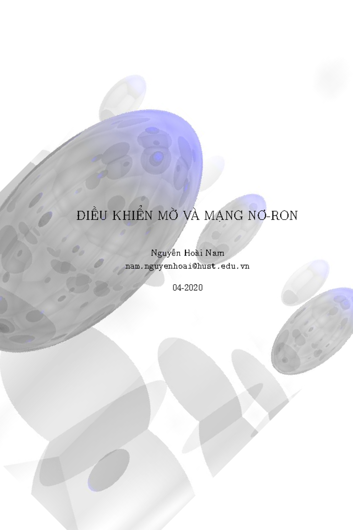Điều Khiển Mờ và Mạng - Nguyễn Hoài Nam (Môn: Điều Khiển Mờ) - Studocu