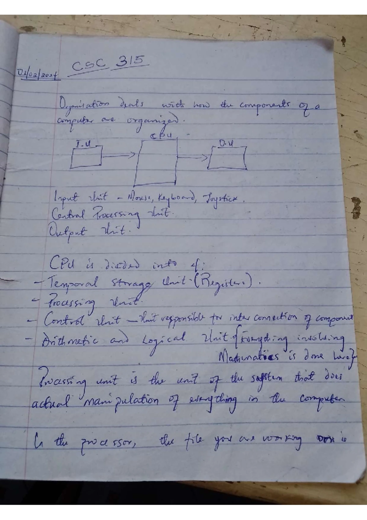 CSC 208 Final Exam Notes - Understanding Artificial Intelligence - Studocu