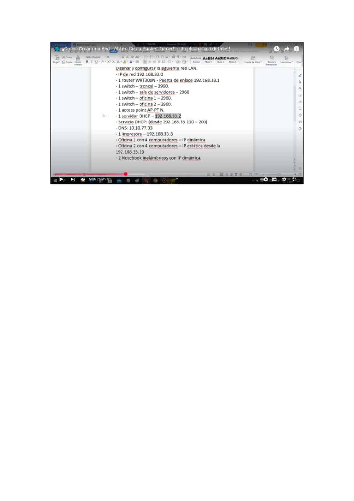 Creación de una Red LAN en Cisco Packet Tracer: Ejercicio Detallado ...