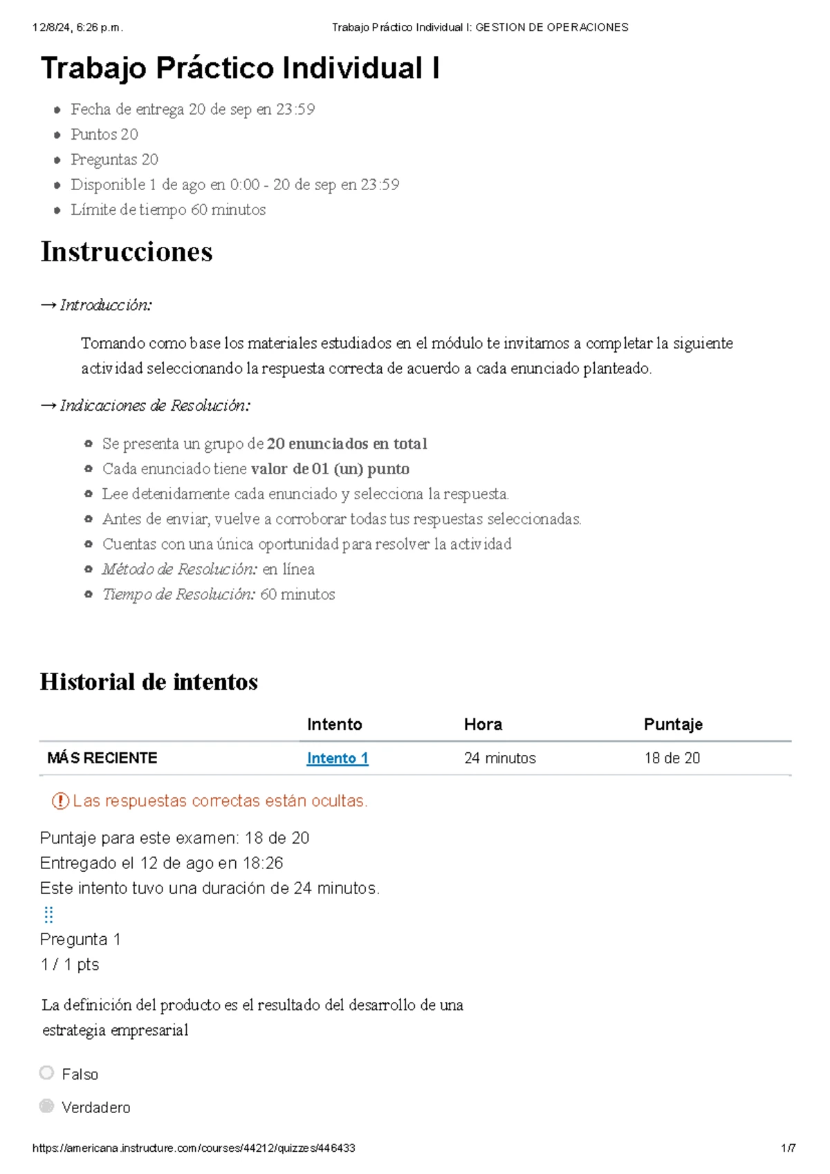 Trabajo Práctico Individual II: Ética Profesional - Examen 20/20 - Studocu