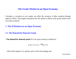 Problem Set 3 Solutions - ECON 105B Intermediate Macroeconomic Theory ...