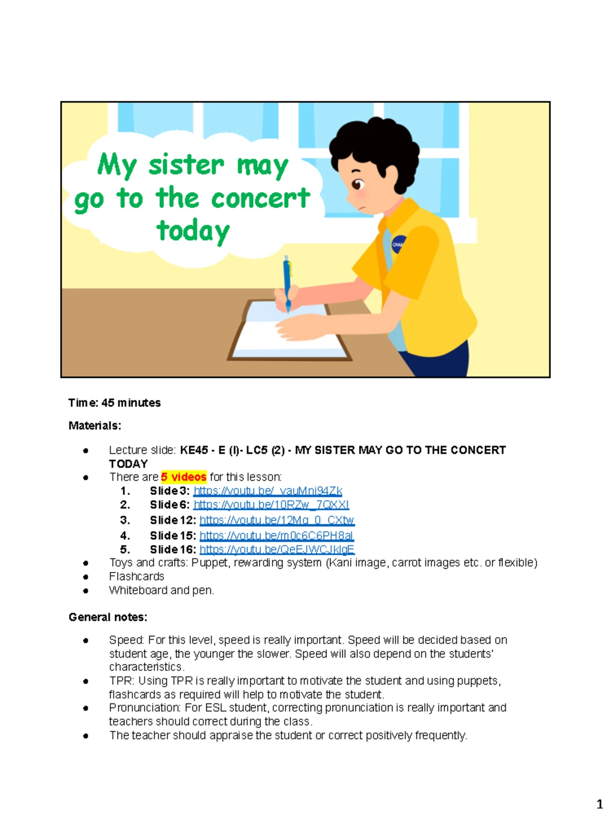 21h 14-8 - Lesson Plan: Teaching "Would You Like..." with TPR - Studocu