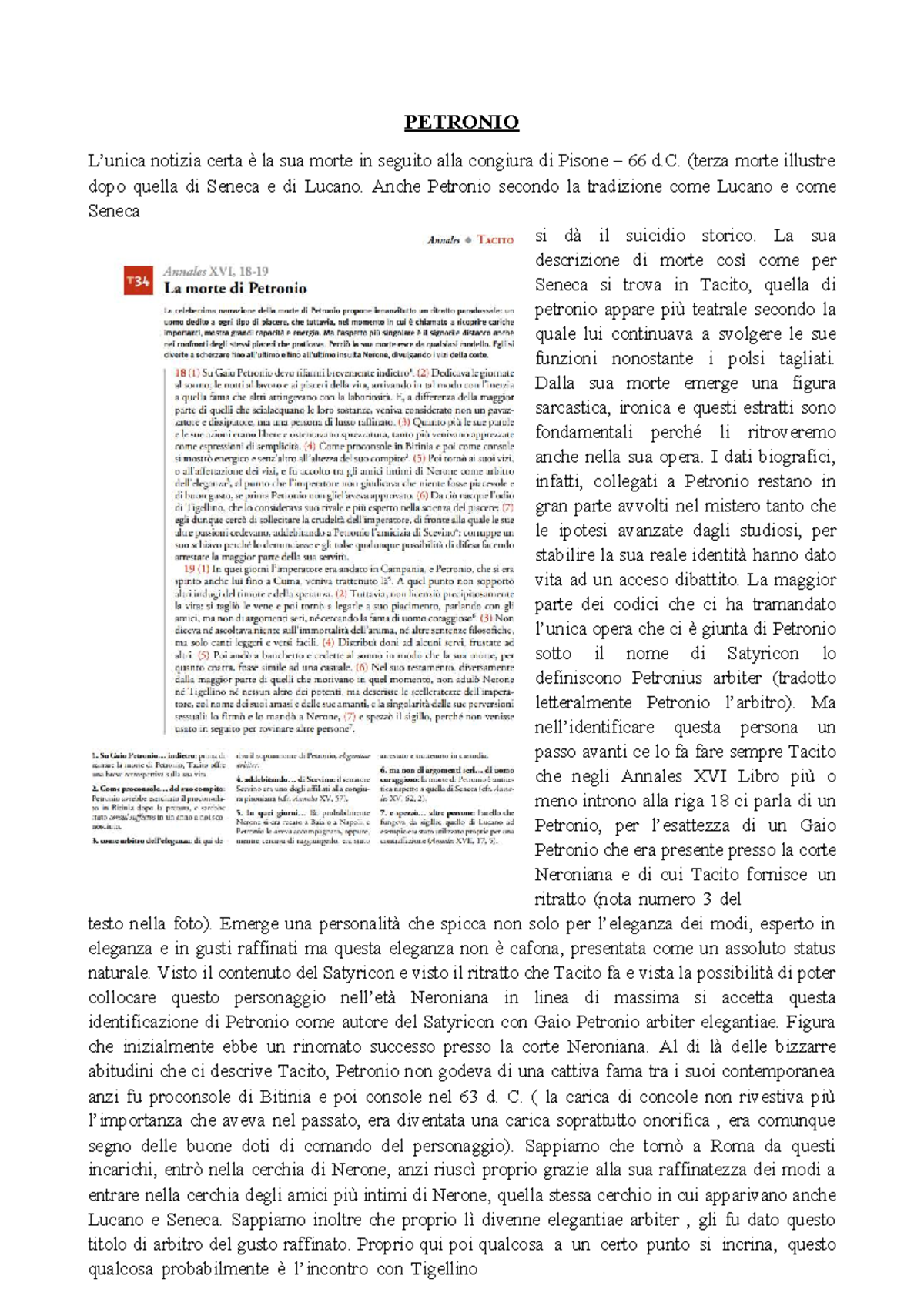 PET 101: Analisi della Morte di Petronio e del Satyricon (66 d.C ...