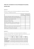 Cost and Management Accounting - Studocu