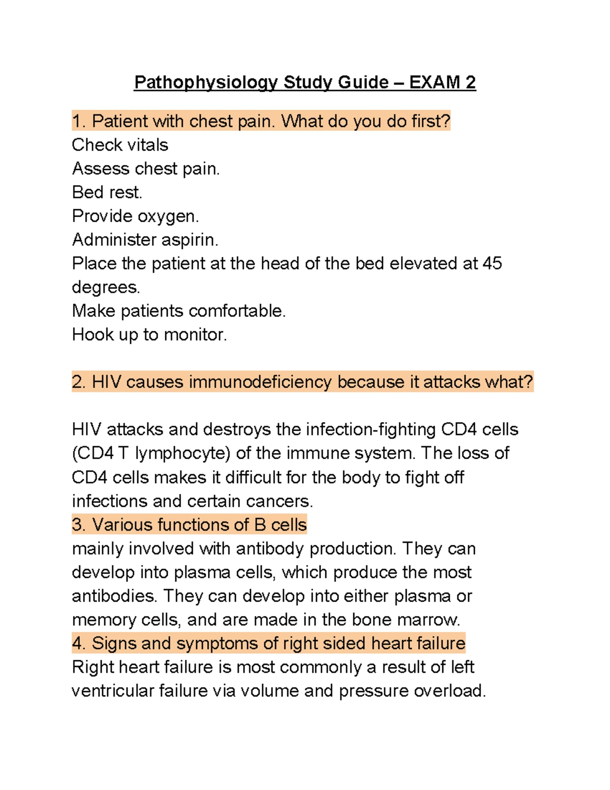 Chapter 1: Introduction to Pathophysiology in Health and Disease - Studocu