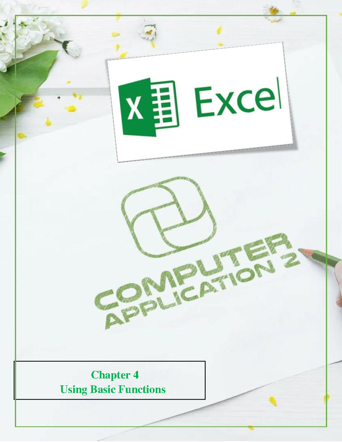 Chapter 4 - Basic Excel Functions Quiz & Answers - Studocu