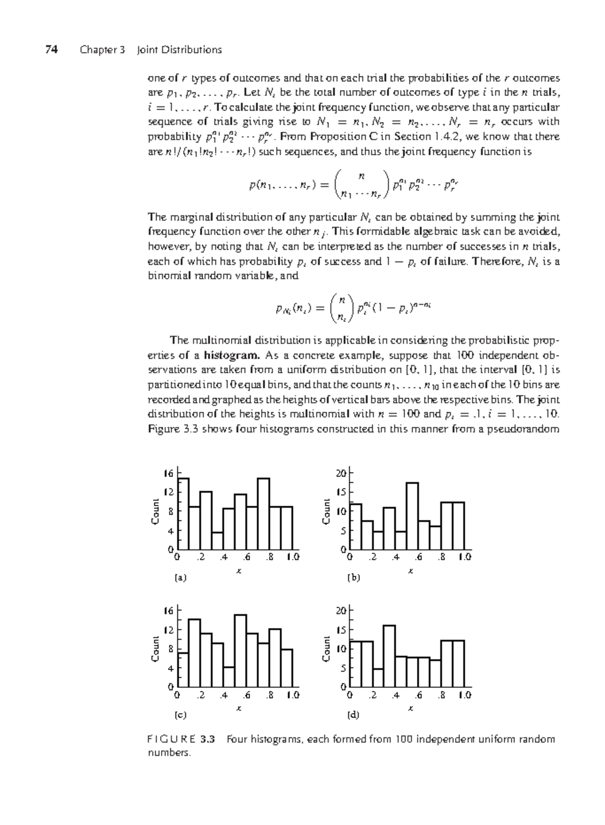 Joint Distributions and Multinomial Analysis - Math Stats 3ed Part 46 ...