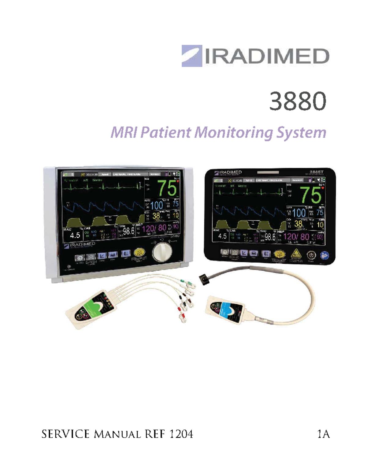 3880 MRI Patient Monitoring System Service Manual REF 1204 1A - Studocu