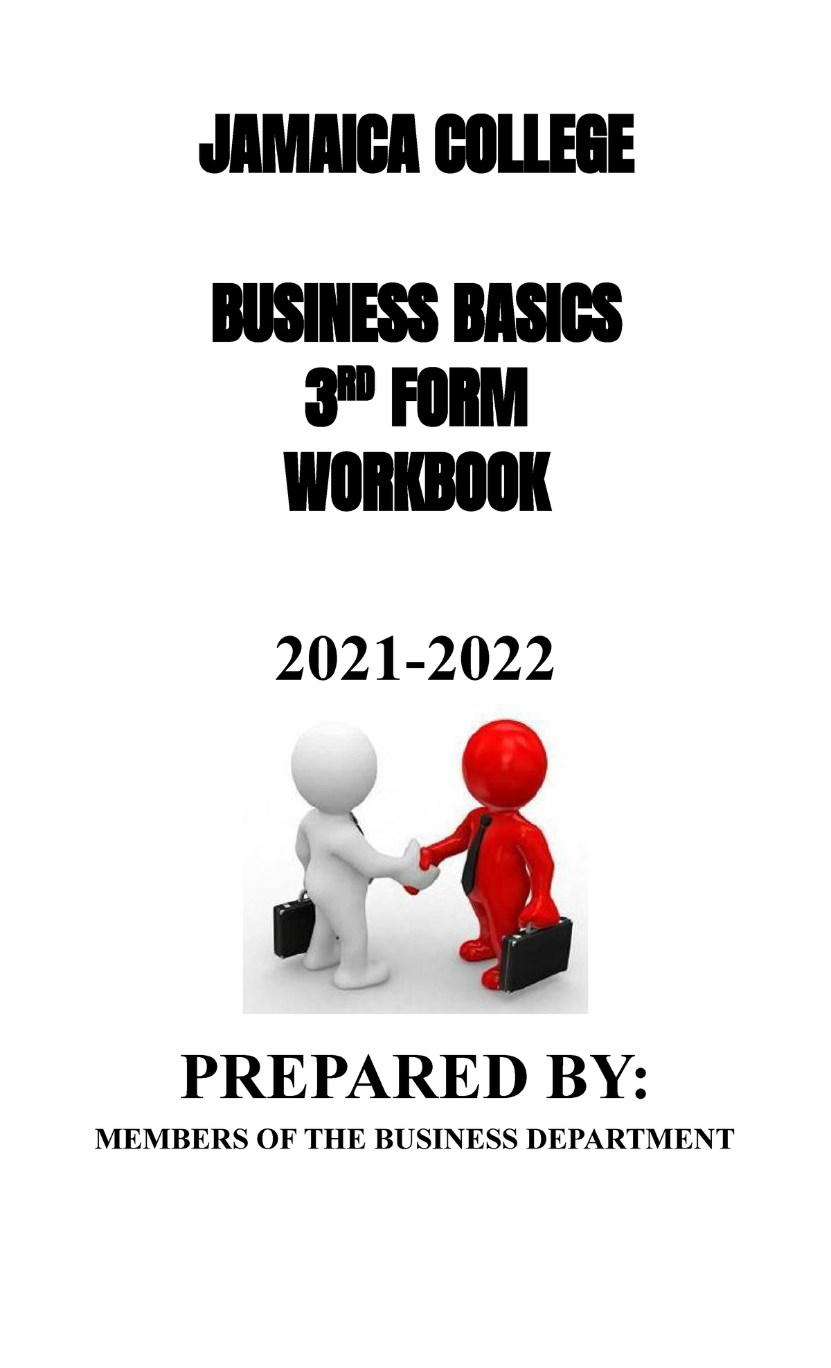 Business Basics RD 3: Principles of Business Chapter Notes & Workbook ...