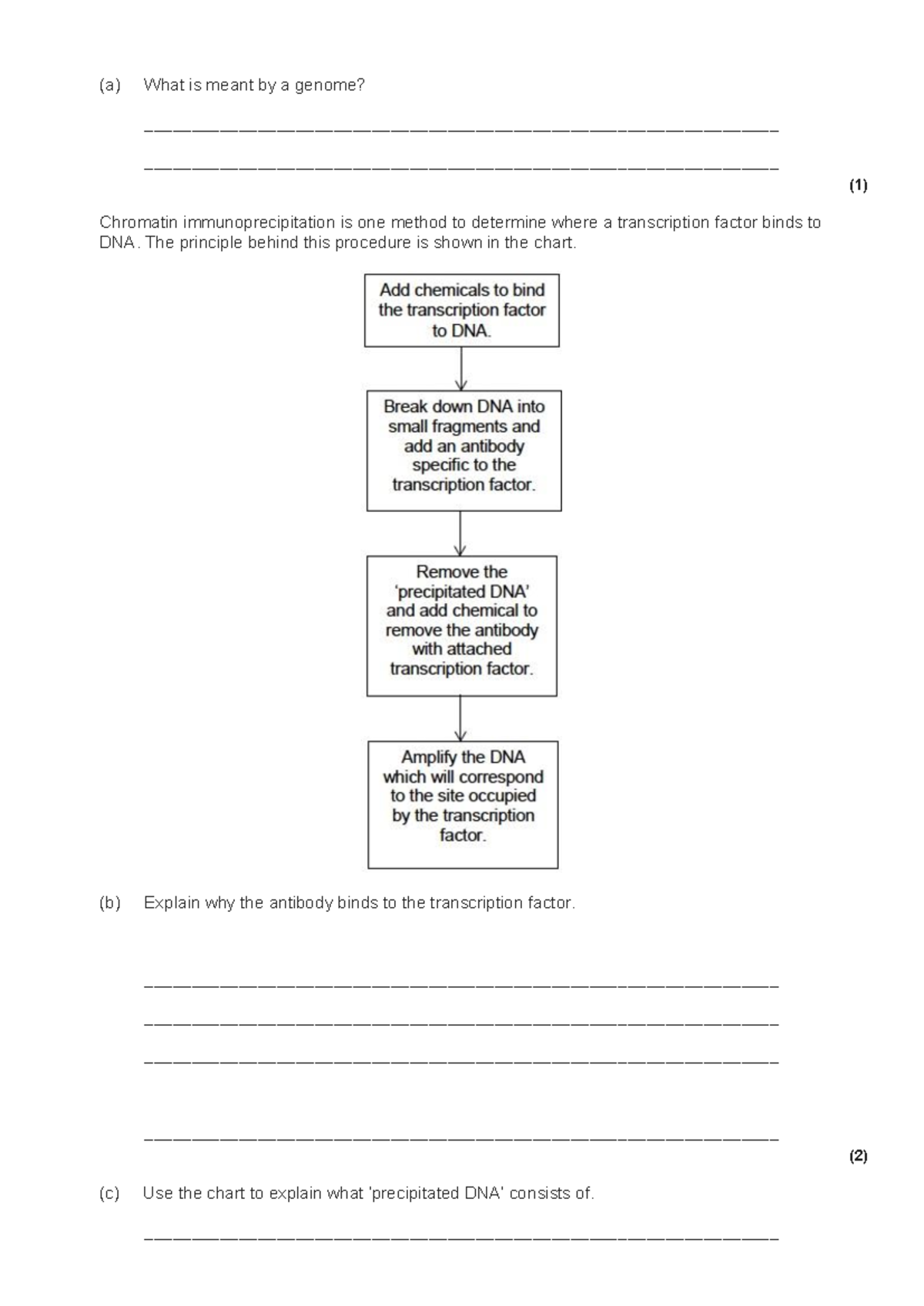 Recomb Tech Practice Questions: Genome & Transgenic Soybeans - Studocu