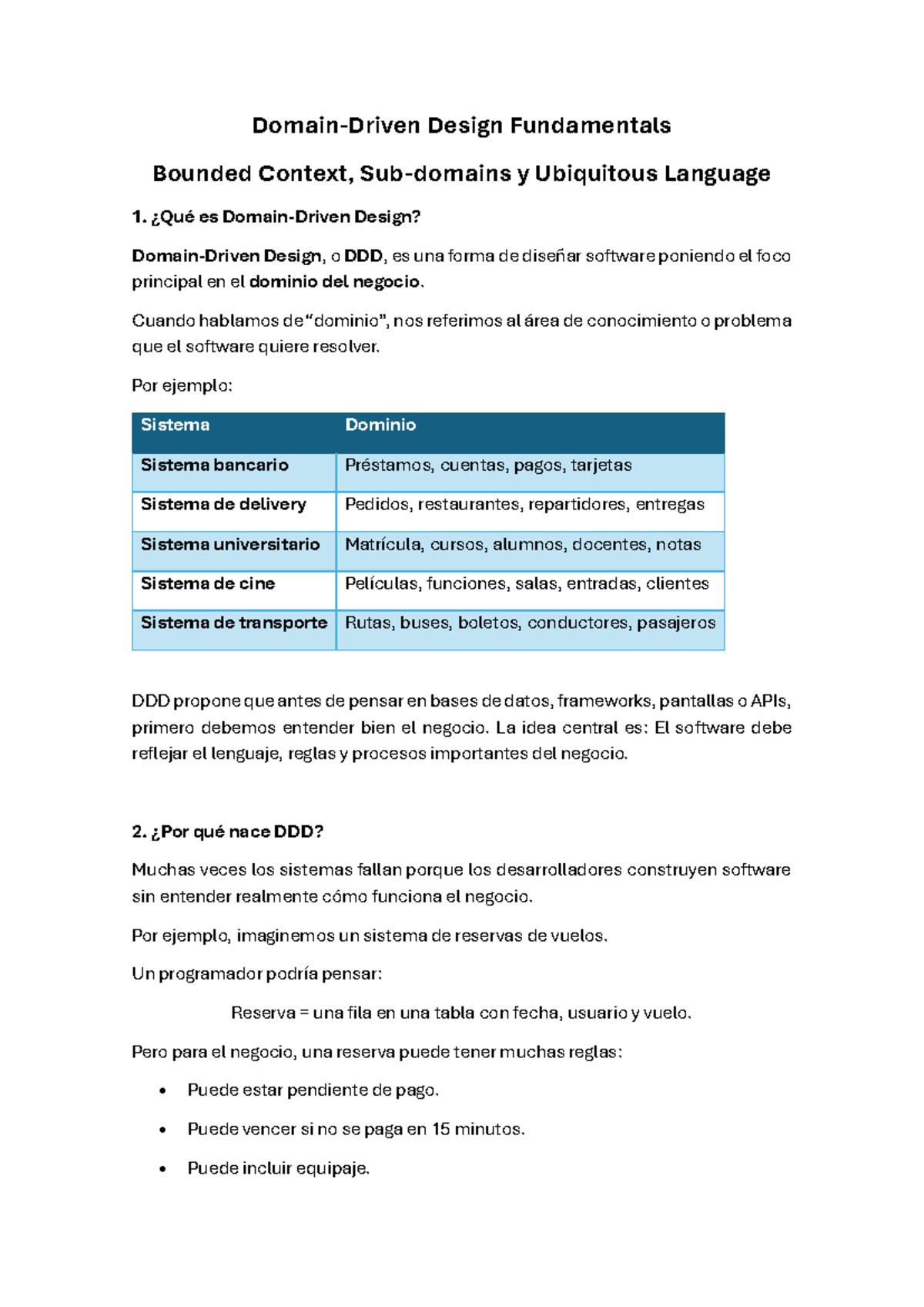 Domain Driven Design I: Bounded Context & Ubiquitous Language Concepts ...