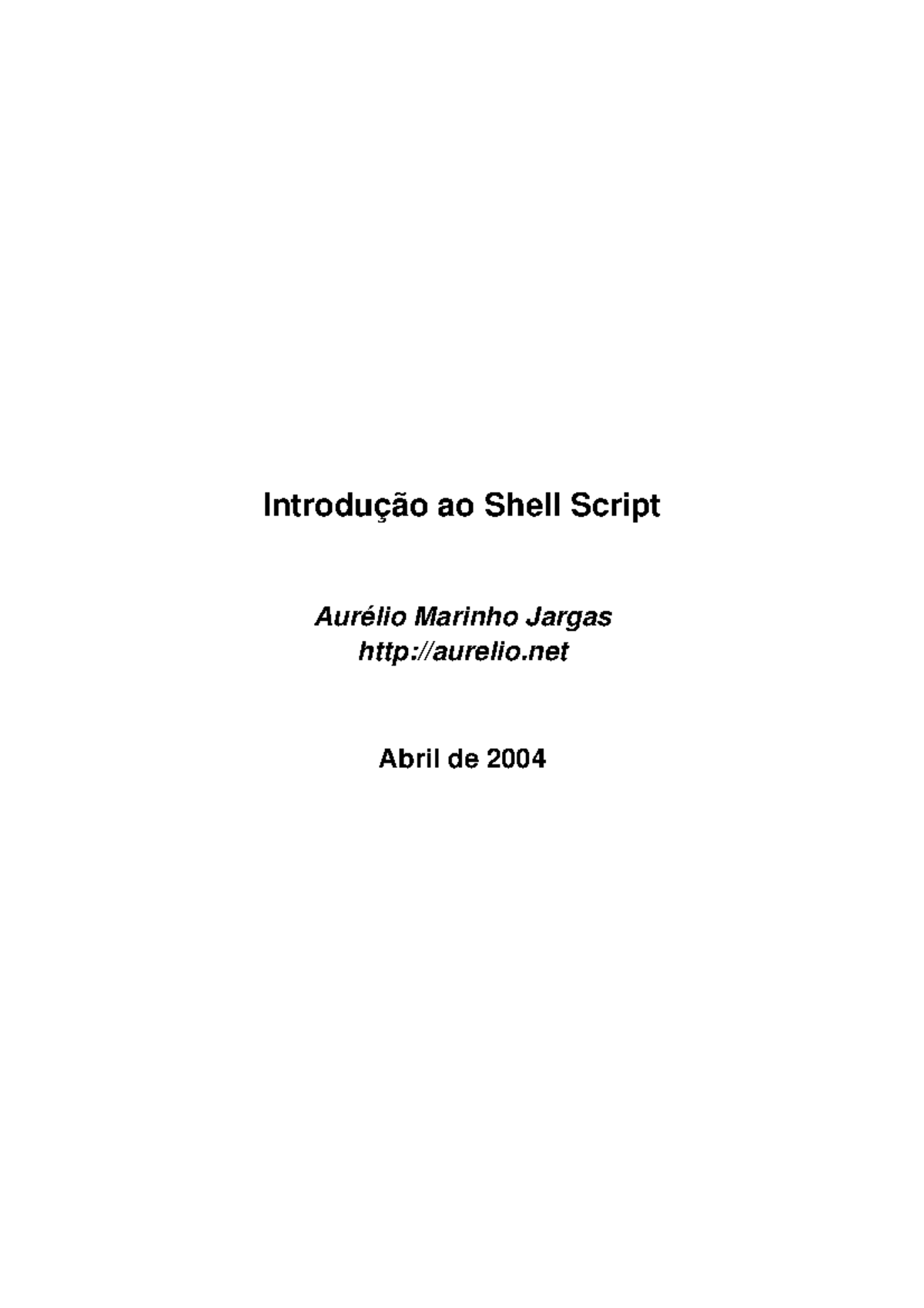 Apostila de Introdução ao Shell Script - Curso de Shell Script - Studocu