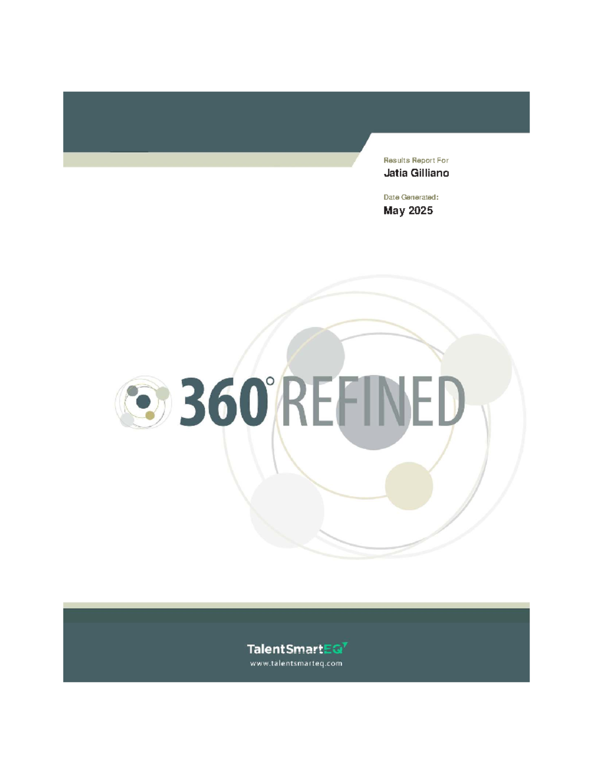 360 Leadership Assessment Report - TalentSmart Results - Studocu
