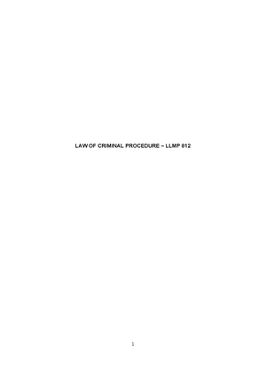 Study Guide 2022 for criminal law - IURI 211 EC CRIMINAL LAW: GENERAL ...