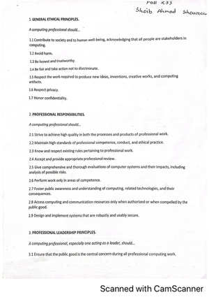 SOC - note - Society, Environment and Engineering Ethics - Studocu