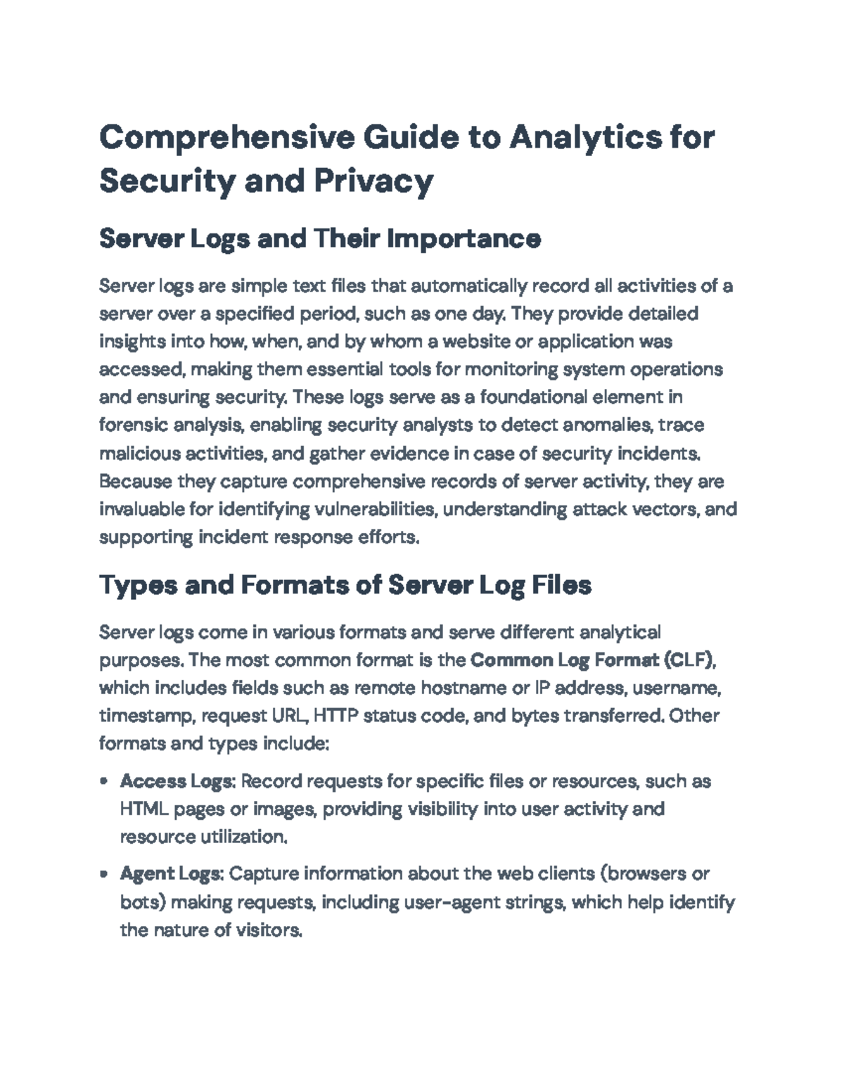 Comprehensive Guide to Incident Response & Log Analysis in ...