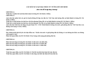 [Solved] Phn tch nhng im c sc trong t tng H ChMinh v xy dng Nh nc Vit ...