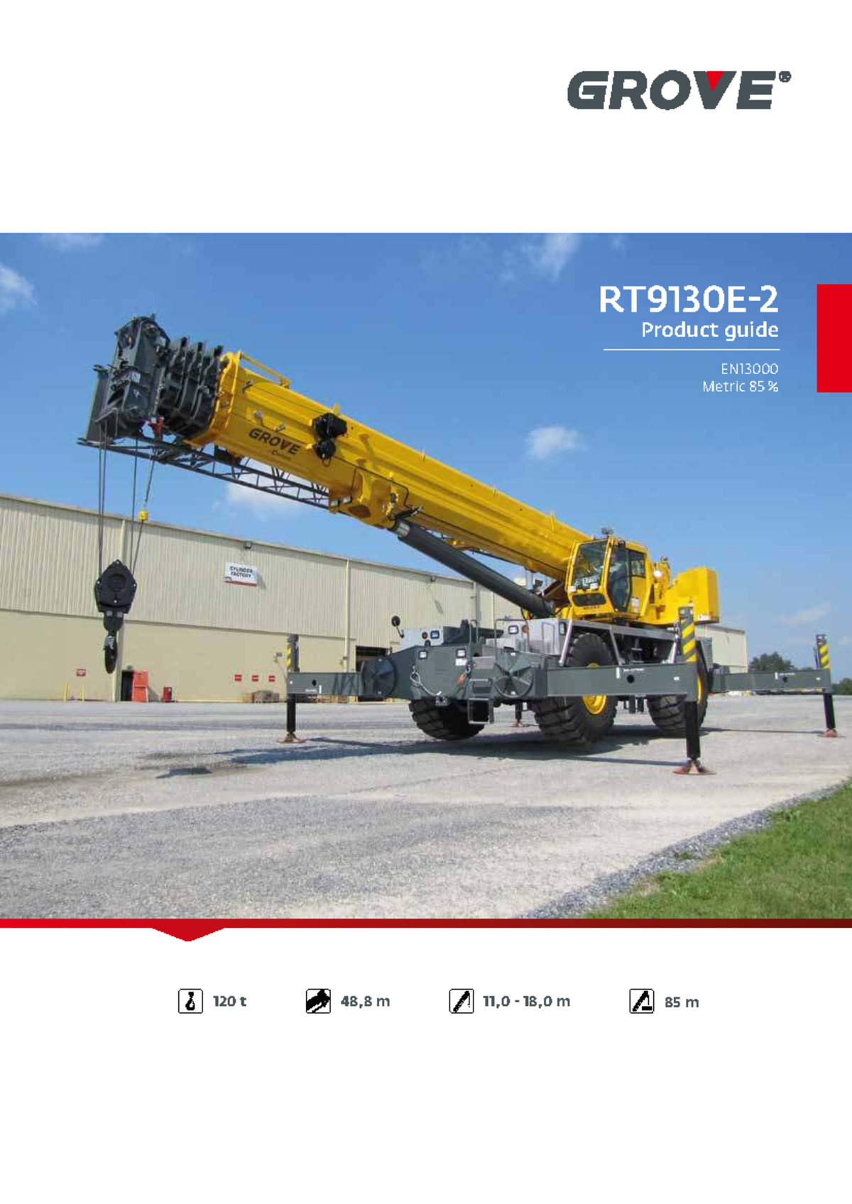 Grove RT9130E-2 Product Guide and Specifications (EN13000) - Studocu
