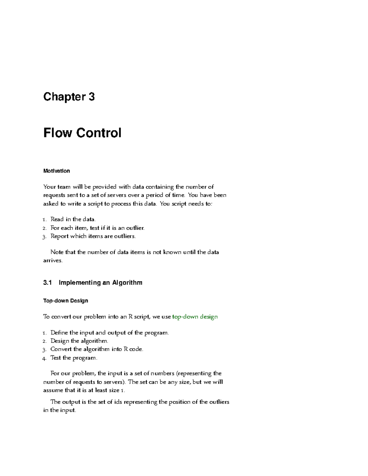 301113 - Chapter 3: Flow Control in R Programming Techniques - Studocu