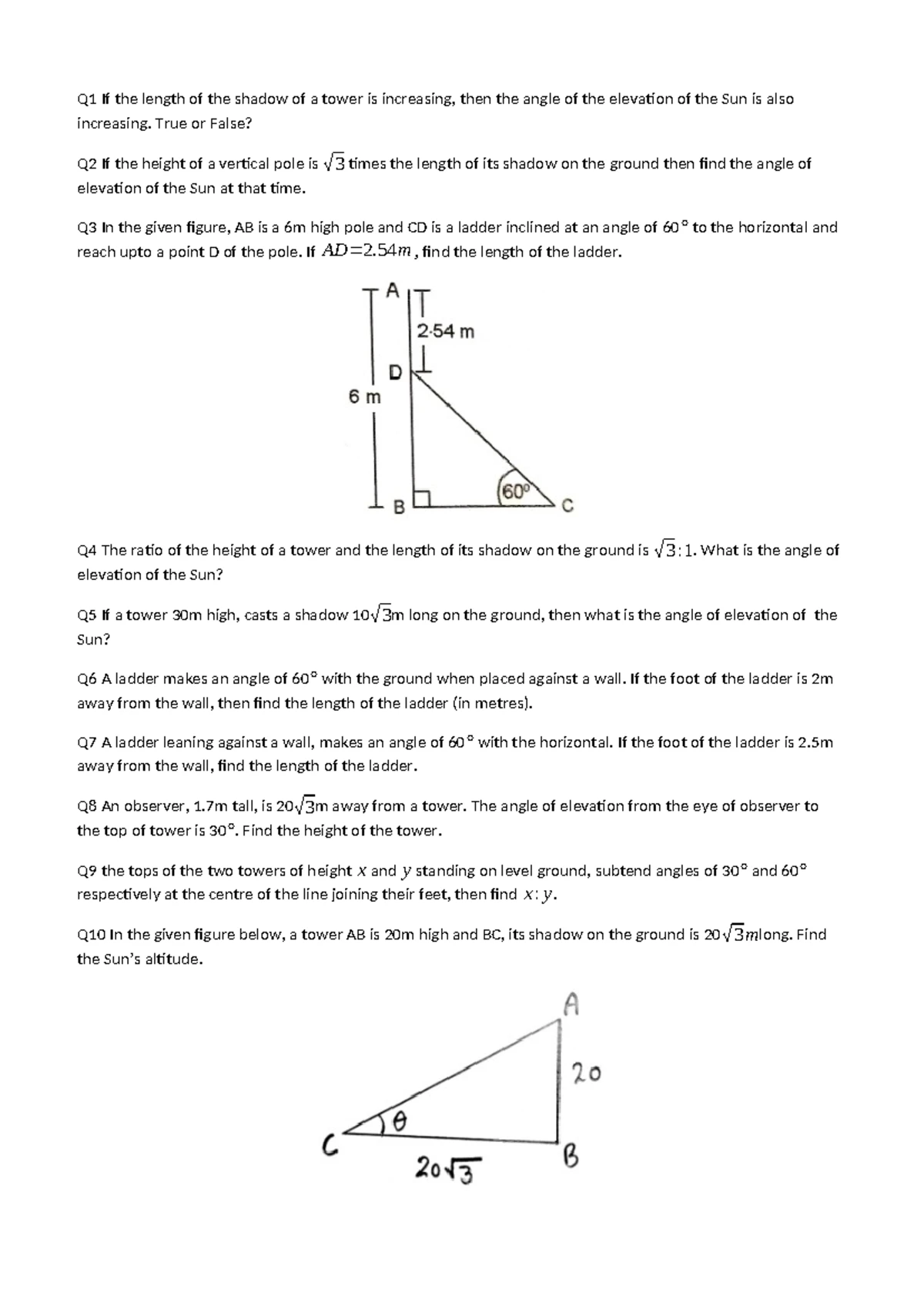 Electrostatic Potential and Capacitance: Quiz Notes (Course Code: 1 ...