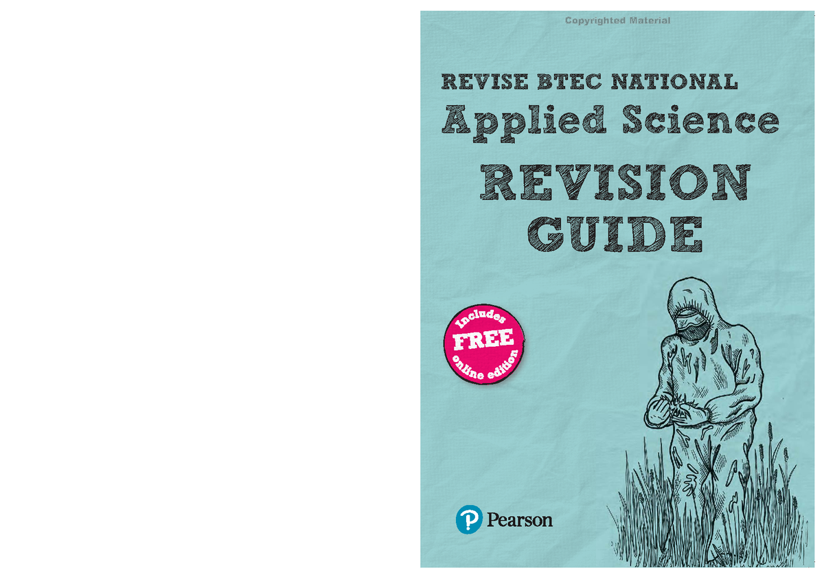 REVISE BTEC NATIONAL Applied Science Revision Guide and Workbook - Studocu