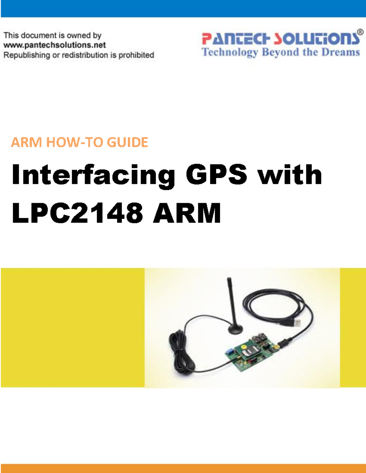 Interfacing GPS with LPC2148 ARM: A Comprehensive Guide - Studocu