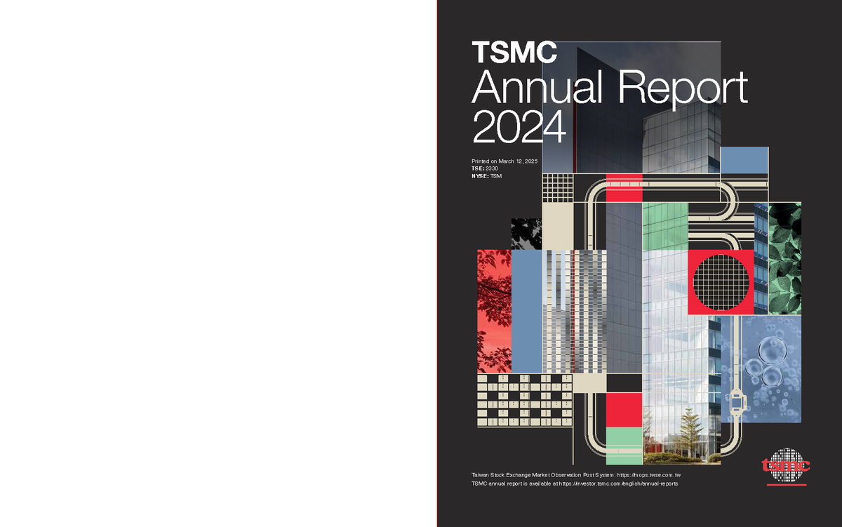2024 TSMC Annual Report: Vision, Mission, and Financial Highlights ...