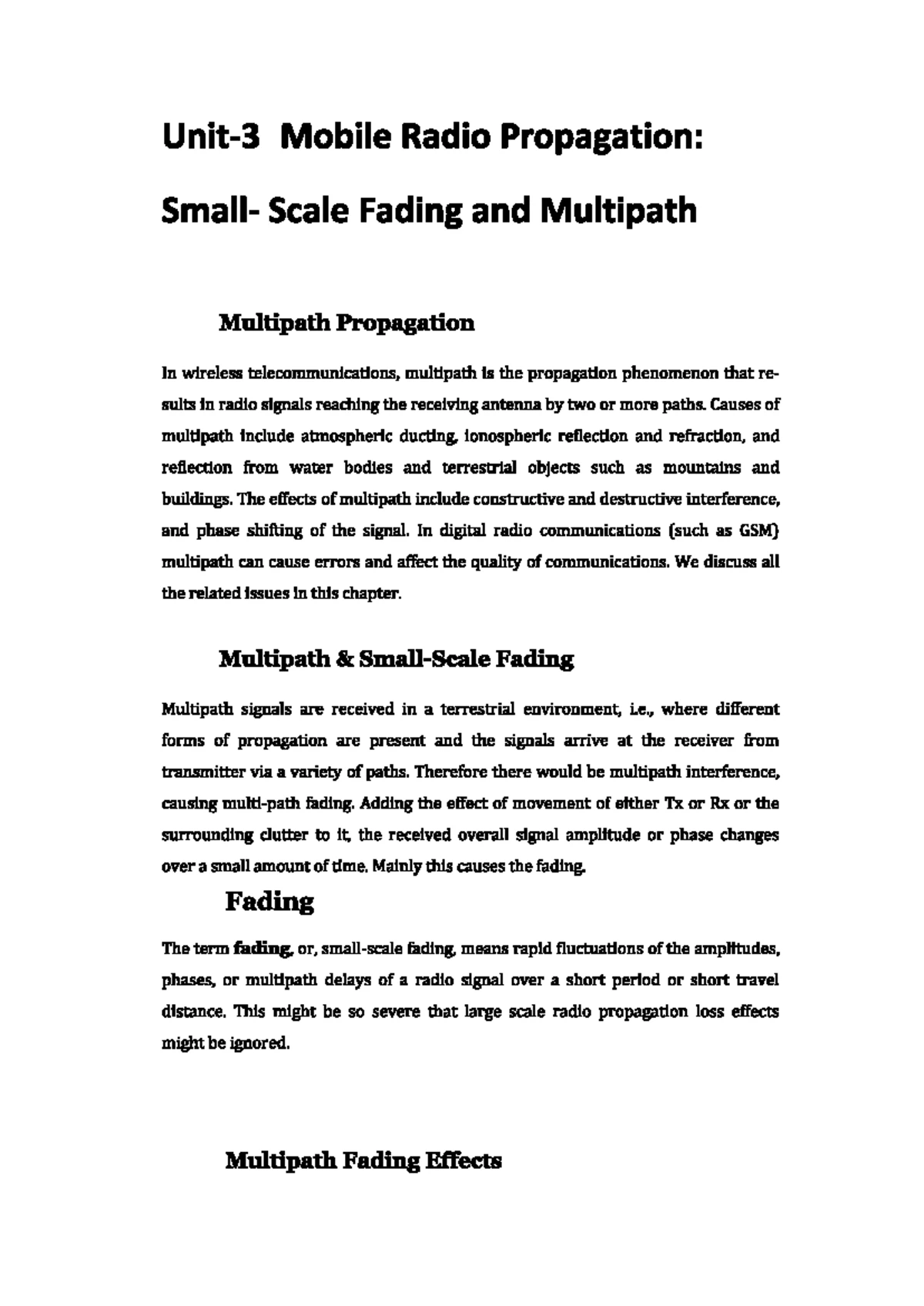 Wireless Communications(WC)- Multiple Access Techniques for Wireless ...