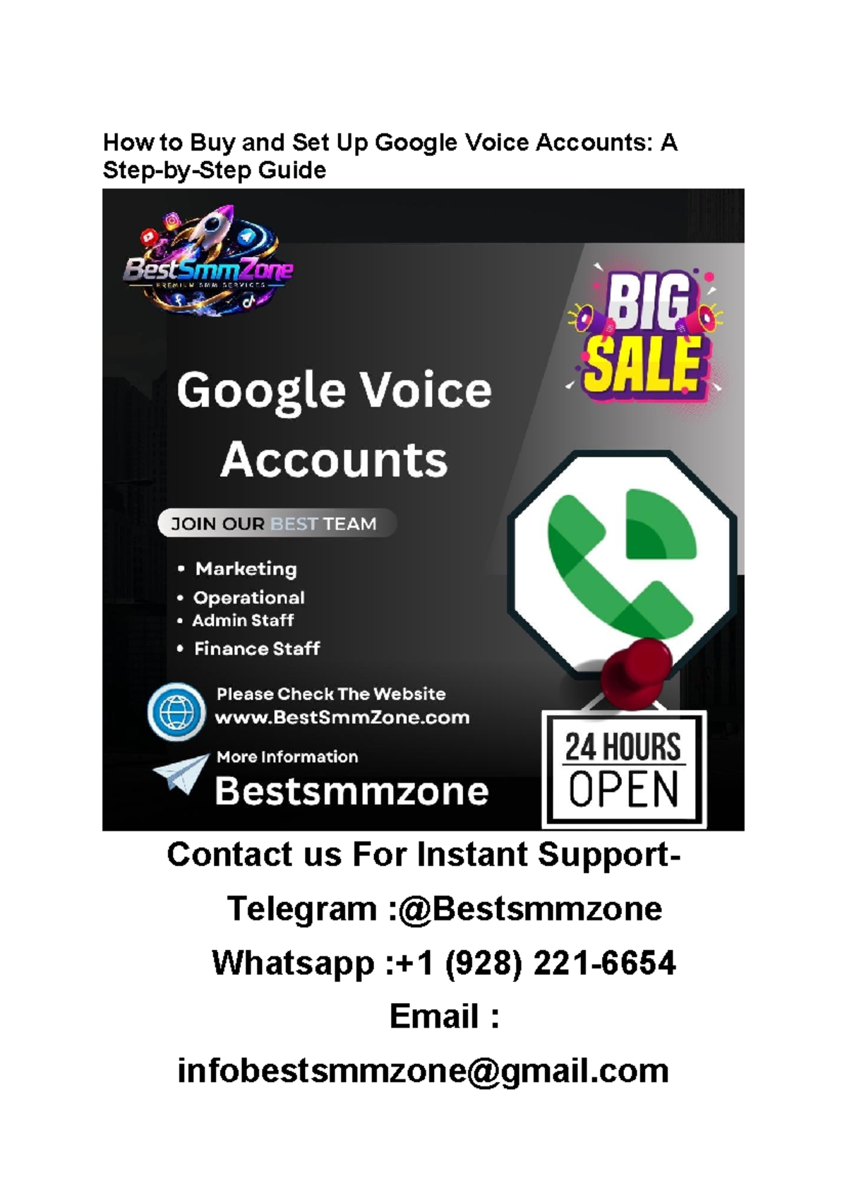 How to Buy & Set Up Google Voice Accounts: A Step-by-Step Guide - Studocu