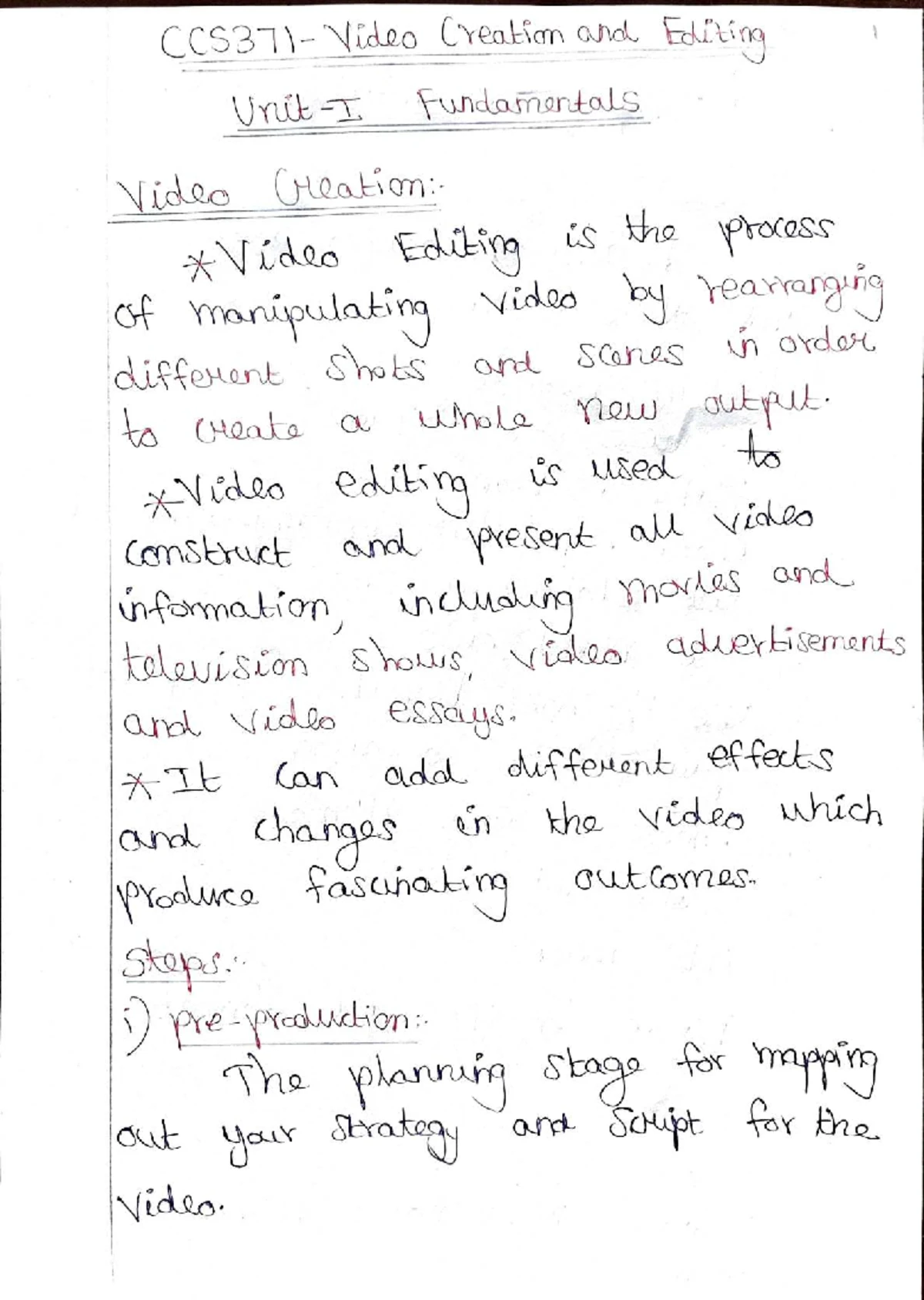 V CSE CS3501 CD UNIT 1 - Lecture Notes of Compiler Design Unit 1 ...