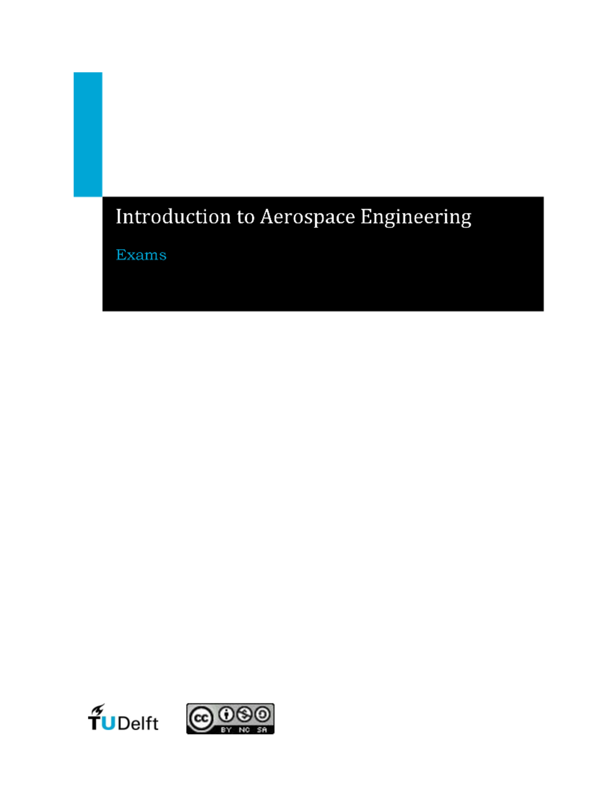 Final Exam AE1101: Introduction to Aerospace Engineering Insights - Studocu