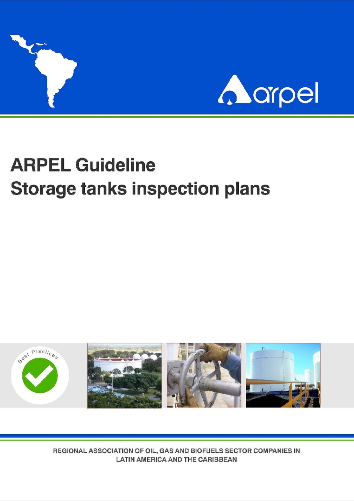 ARPEL Guideline: Storage Tanks Inspection Plans (Final Exam) - Studocu