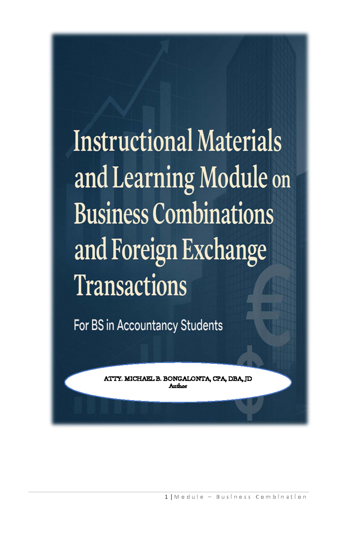Module FOR Accounting FOR Business Combination 2025: Comprehensive ...