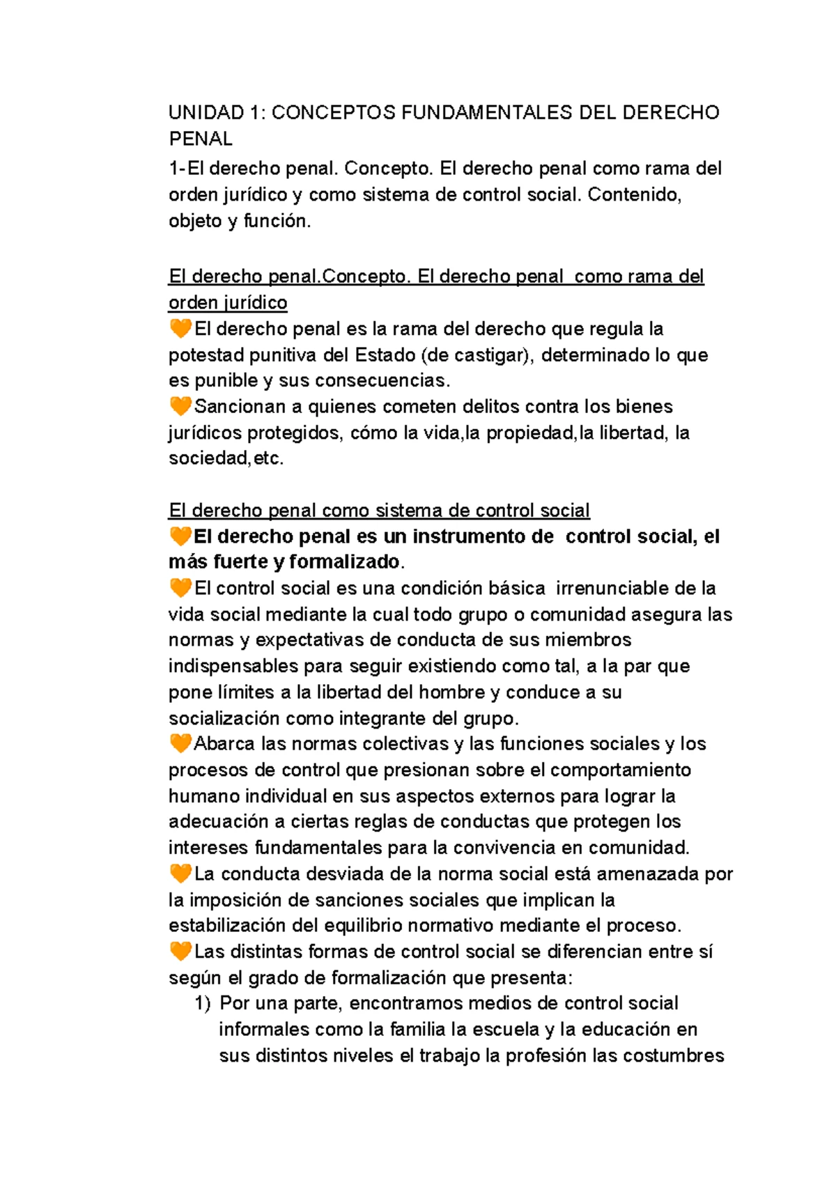 Unidad 5: Teoría del Delito y sus Elementos Clave en Derecho Penal ...