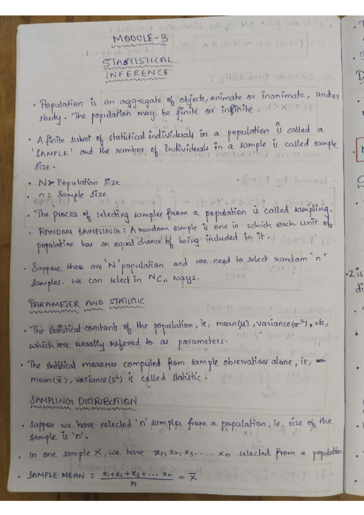 Module 3 - Statistical Inference Notes for Course 3 - Studocu