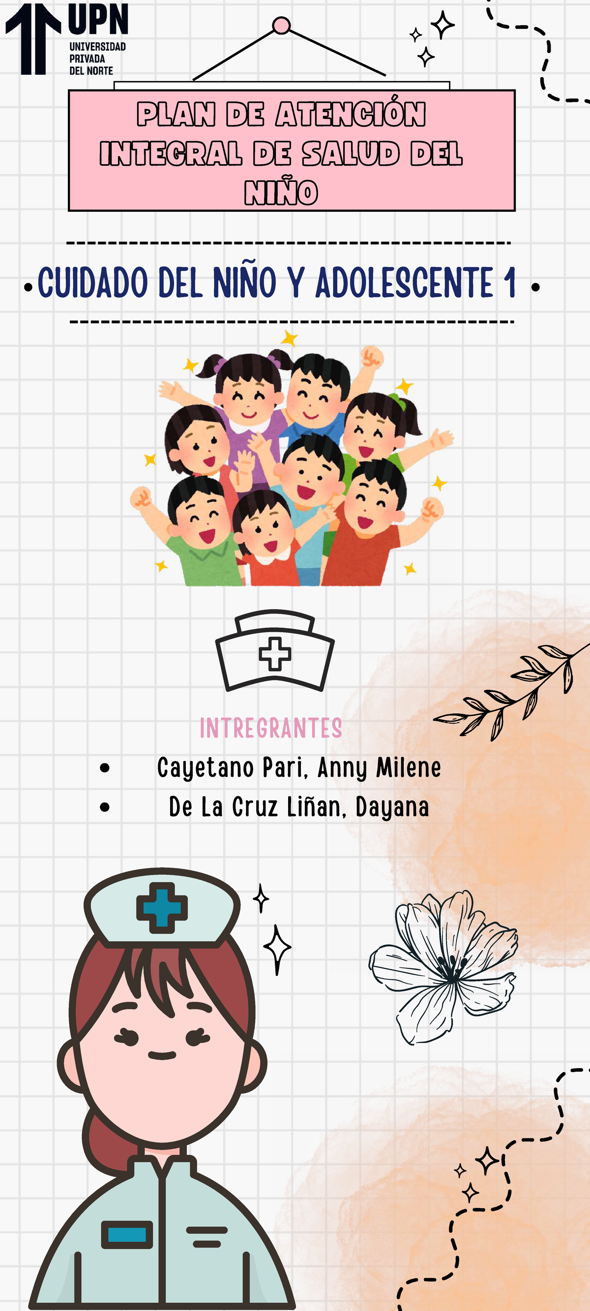 Cuidado del Niño y Adolescente 1: Plan de Atención Integral - Studocu