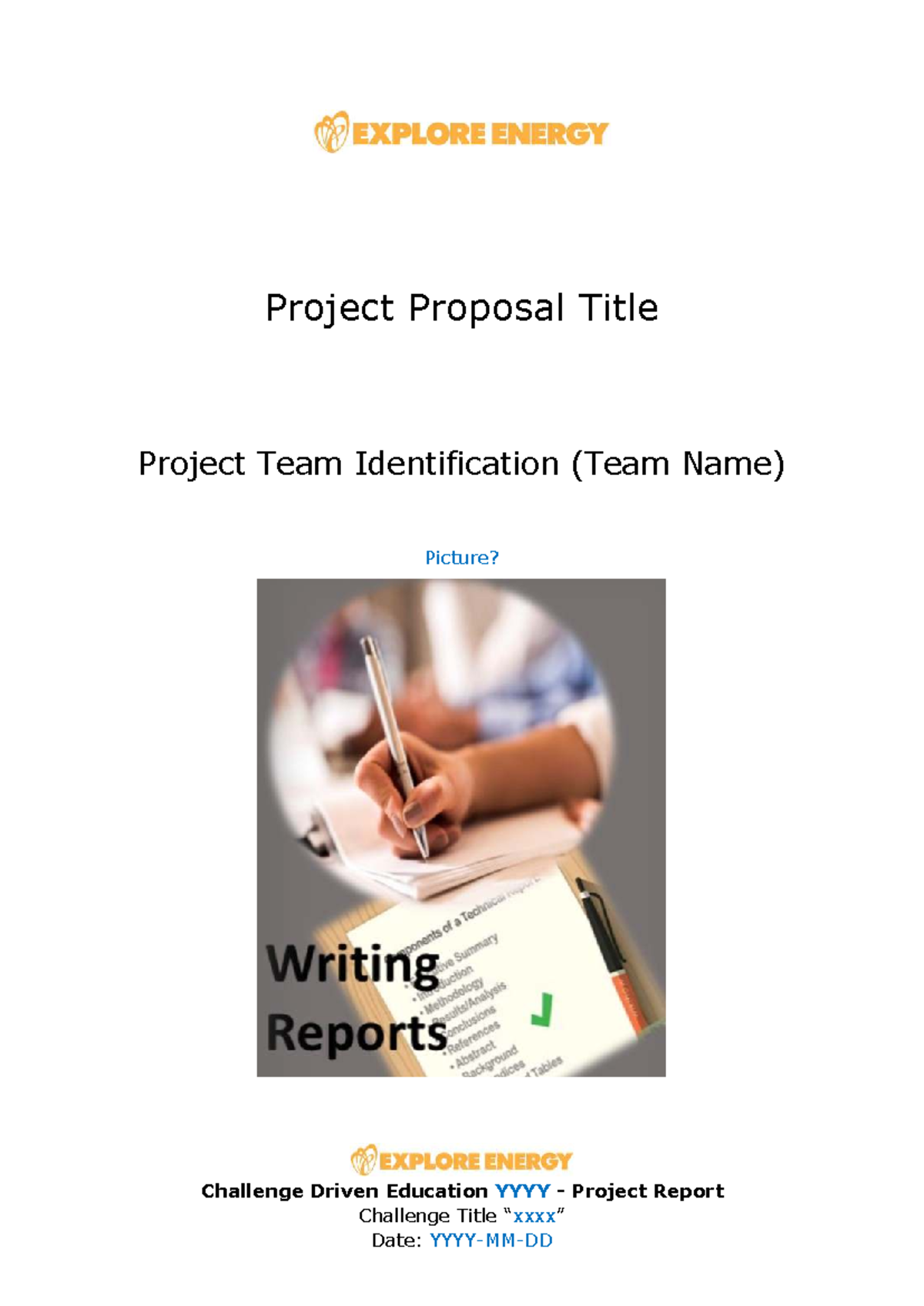Project Proposal: Challenge Driven Education (EDU 101) - Studocu